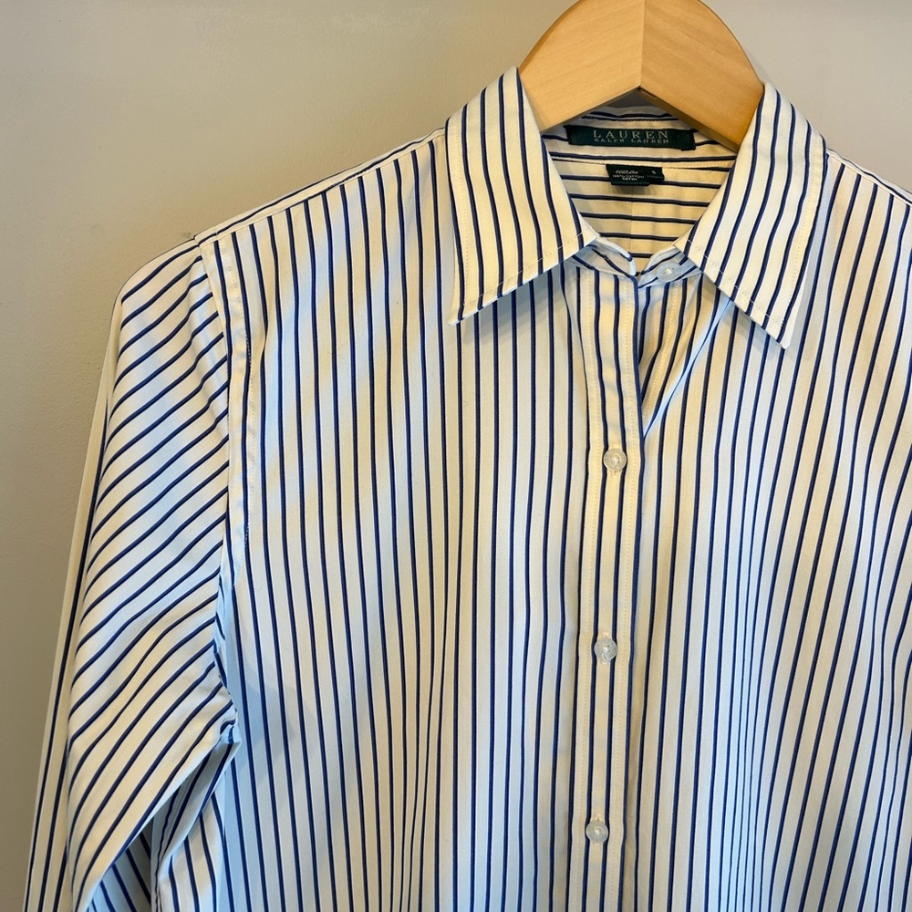 Blue Striped woman's Shirt